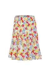 Gen Woo Girls Floral Print Skirt with Lining for The Jersey Shop Singapore
