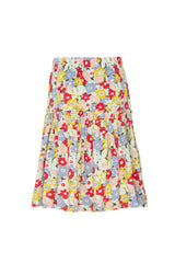 Shop for Gen Woo Floral Print Tiered Skirt from The Jersey Shop Singapore