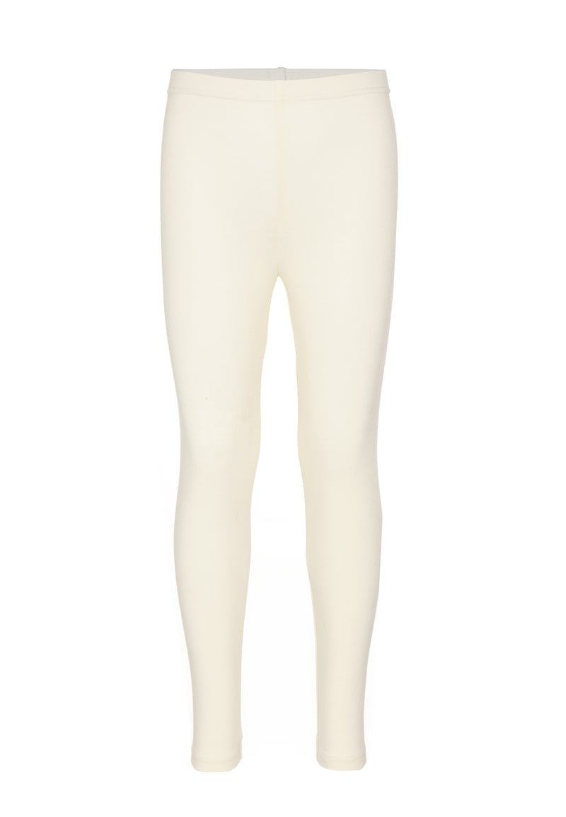 Gen Woo Girls Winter White Basic Legging Fits Sizes 2 Years to 8 Years for The Jersey Shop Singapore