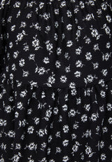 Gen Woo Tween Girls Black & White Ditsy Print Smock Top from The Jersey Shop Singapore