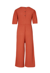 Gen Woo Tween Girls Autumn Waffle Jumpsuit Fits Sizes 8 Years to 14 Yeas from The Jersey Shop Singapore