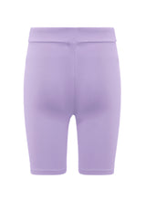 Back view of Lavender Girls Cycling Shorts by Gen Woo. 