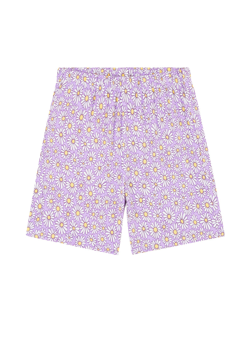 Back To Nature Girls Pyjama Set Bermuda Shorts by Gen Woo. 