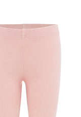 Close-up of the Everyday Girls Washed Pink Leggings by Gen Woo