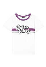 Teen Retro Vibes Shrunken T-Shirt by Gen Woo.